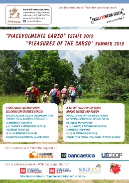 depliant Piacevolmente Carso estate 2017