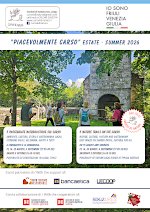 Piacevolmente Carso - estate 2026